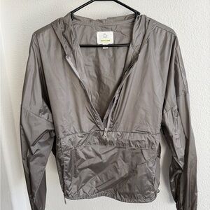 Aerie Gray Windbreaker Jacket - Never worn